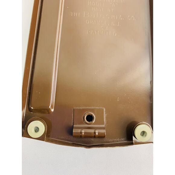 Vintage Bates List Finder Pop-Up Rolodex Model A Made in USA NJ - Picture 9 of 9